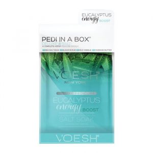 Voesh Pedi in a box Deluxe 4 Step Eucalyptus Energy boost